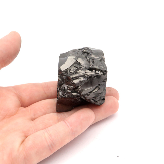 エリートシュンガイト 原石 さざれ ロシア カレリア共和国シュンガ 天然石 1点物 パワーストーン Shungite シュンガ石