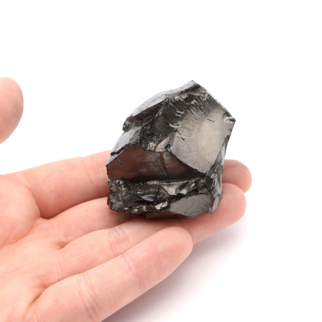 エリートシュンガイト 原石 さざれ ロシア カレリア共和国シュンガ 天然石 1点物 パワーストーン Shungite シュンガ石