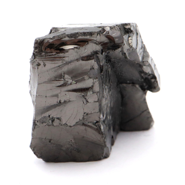 エリートシュンガイト 原石 さざれ ロシア カレリア共和国シュンガ 天然石 1点物 パワーストーン Shungite シュンガ石