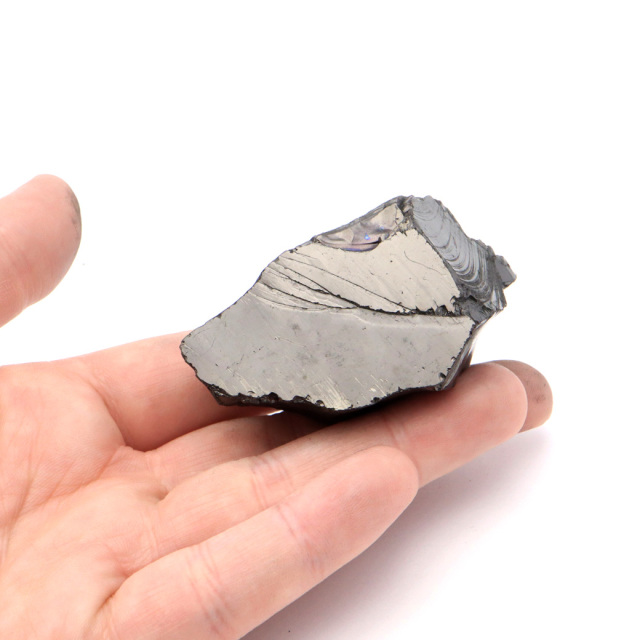 エリートシュンガイト 原石 さざれ ロシア カレリア共和国シュンガ 天然石 1点物 パワーストーン Shungite シュンガ石