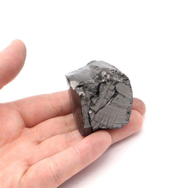 エリートシュンガイト 原石 さざれ ロシア カレリア共和国シュンガ 天然石 1点物 パワーストーン Shungite シュンガ石