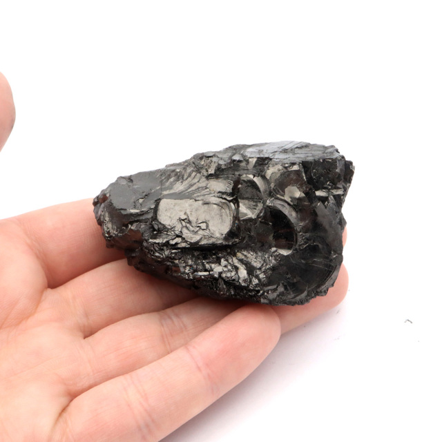 エリートシュンガイト 原石 さざれ ロシア カレリア共和国シュンガ 天然石 1点物 パワーストーン Shungite シュンガ石
