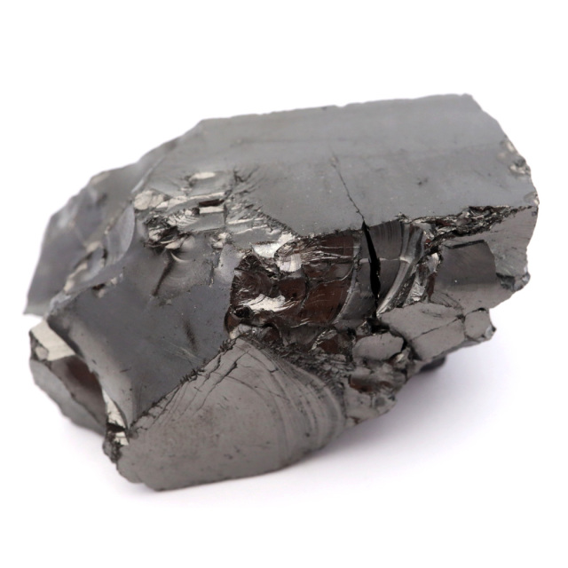 エリートシュンガイト 原石 さざれ ロシア カレリア共和国シュンガ 天然石 1点物 パワーストーン Shungite シュンガ石