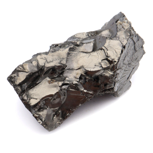 エリートシュンガイト 原石 さざれ ロシア カレリア共和国シュンガ 天然石 1点物 パワーストーン Shungite シュンガ石