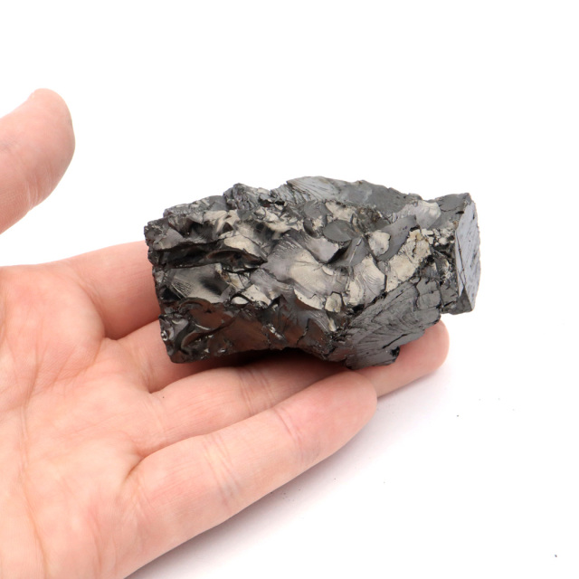 エリートシュンガイト 原石 さざれ ロシア カレリア共和国シュンガ 天然石 1点物 パワーストーン Shungite シュンガ石