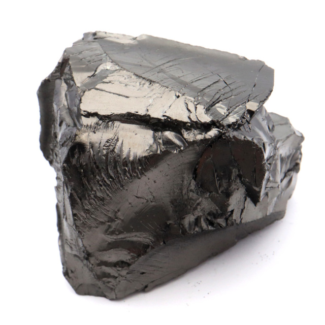 エリートシュンガイト 原石 さざれ ロシア カレリア共和国シュンガ 天然石 1点物 パワーストーン Shungite シュンガ石