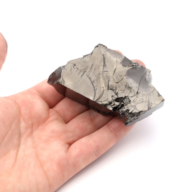 エリートシュンガイト 原石 さざれ ロシア カレリア共和国シュンガ 天然石 1点物 パワーストーン Shungite シュンガ石