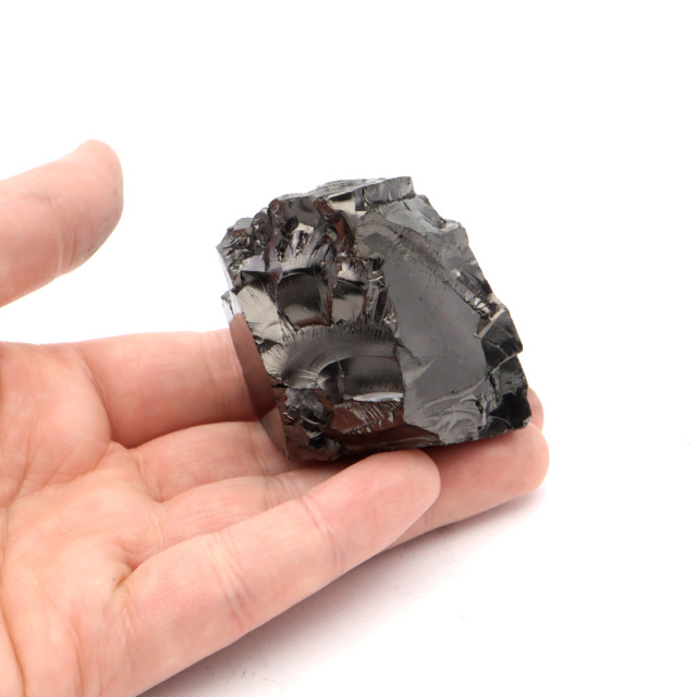 エリートシュンガイト 原石 さざれ ロシア カレリア共和国シュンガ 天然石 1点物 パワーストーン Shungite シュンガ石