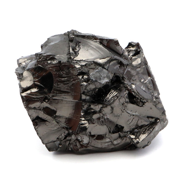 エリートシュンガイト 原石 ロシア カレリア共和国シュンガ 天然石 1点物 パワーストーン Shungite シュンガ石