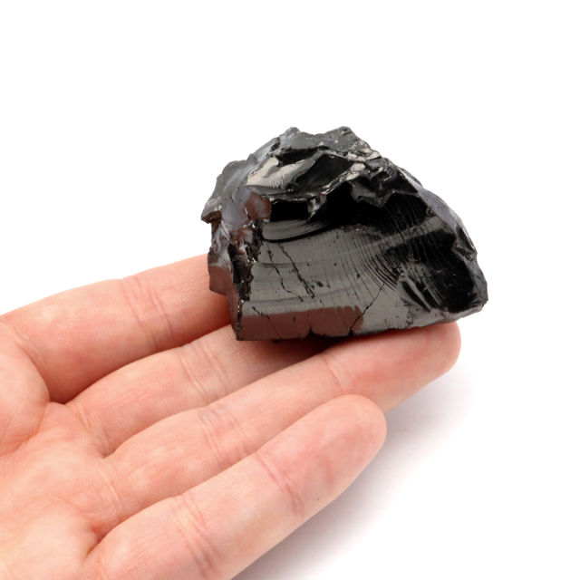 エリートシュンガイト 原石 ロシア カレリア共和国シュンガ 天然石 1点物 パワーストーン Shungite シュンガ石