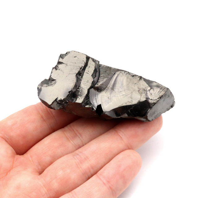 エリートシュンガイト 原石 ロシア カレリア共和国シュンガ 天然石 1点物 パワーストーン Shungite シュンガ石