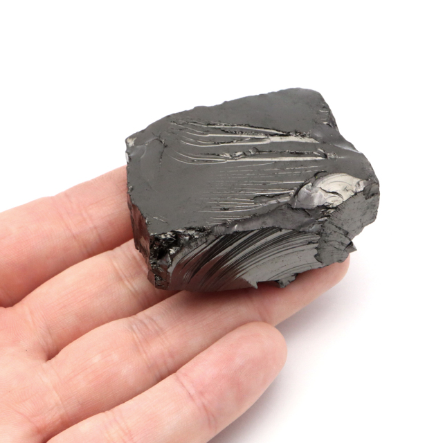 エリートシュンガイト 原石 ロシア カレリア共和国シュンガ 天然石 1点物 パワーストーン Shungite シュンガ石