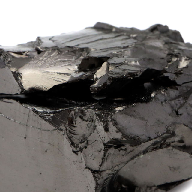 エリートシュンガイト 原石 ロシア カレリア共和国シュンガ 天然石 1点物 パワーストーン Shungite シュンガ石