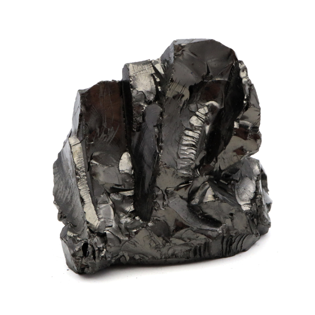 エリートシュンガイト 原石 ロシア カレリア共和国シュンガ 天然石 1点物 パワーストーン Shungite シュンガ石