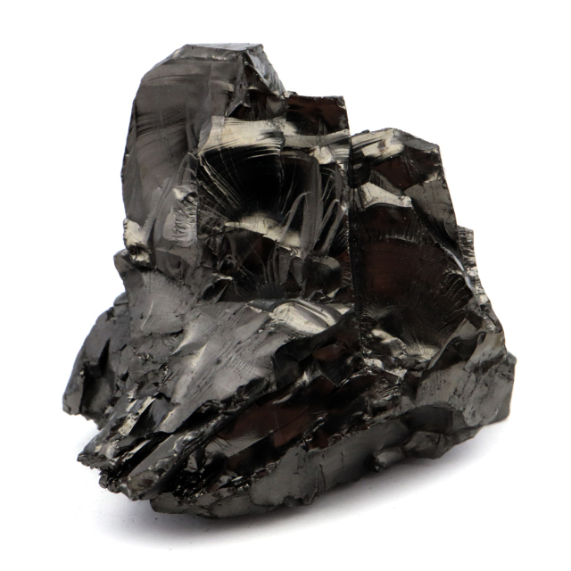 エリートシュンガイト 原石 ロシア カレリア共和国シュンガ 天然石 1点物 パワーストーン Shungite シュンガ石