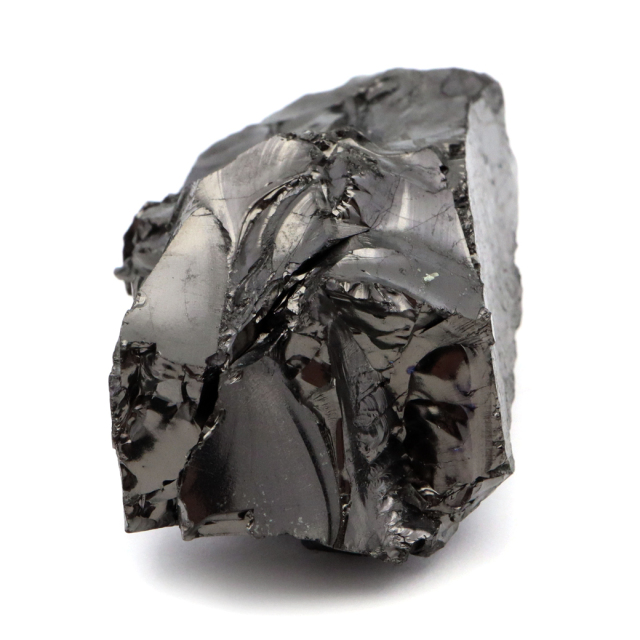 エリートシュンガイト 原石 ロシア カレリア共和国シュンガ 天然石 1点物 パワーストーン Shungite シュンガ石