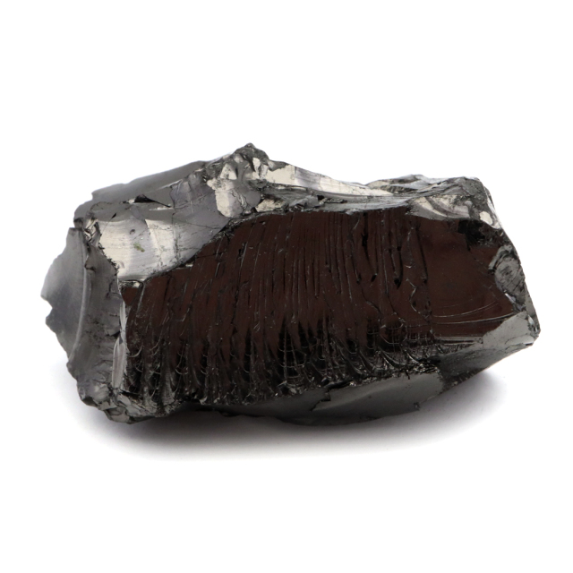 エリートシュンガイト 原石 ロシア カレリア共和国シュンガ 天然石 1点物 パワーストーン Shungite シュンガ石