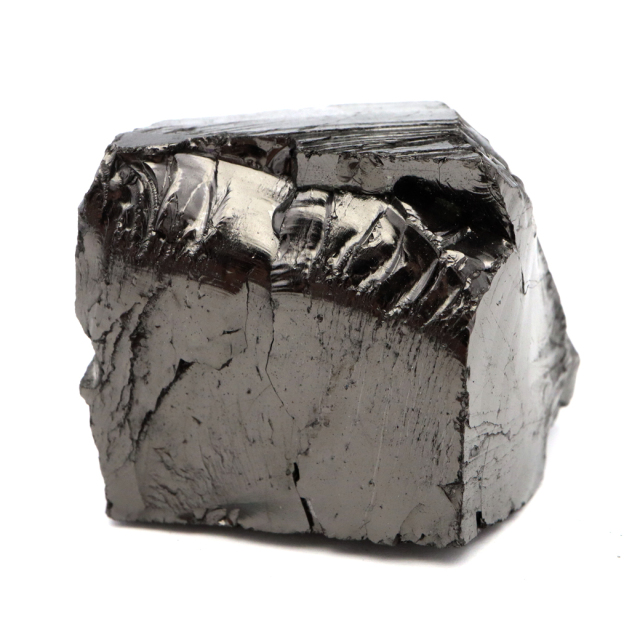 エリートシュンガイト 原石 ロシア カレリア共和国シュンガ 天然石 1点物 パワーストーン Shungite シュンガ石
