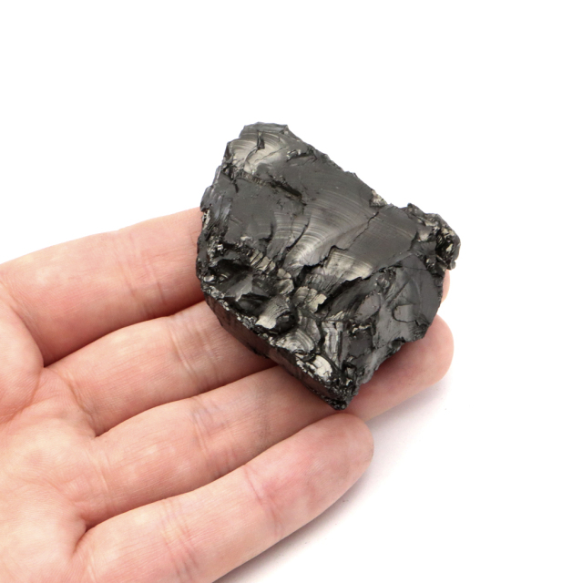 エリートシュンガイト 原石 ロシア カレリア共和国シュンガ 天然石 1点物 パワーストーン Shungite シュンガ石