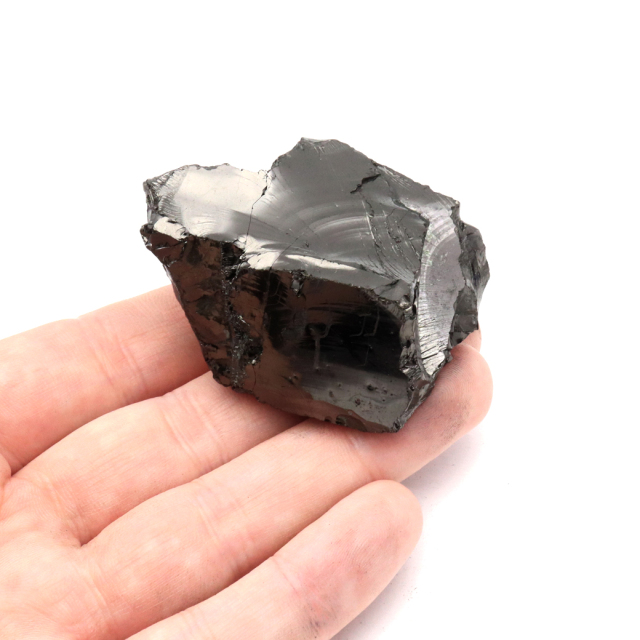エリートシュンガイト 原石 ロシア カレリア共和国シュンガ 天然石 1点物 パワーストーン Shungite シュンガ石