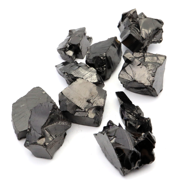 エリートシュンガイト 原石 ロシア カレリア共和国シュンガ 天然石 1点物 パワーストーン Shungite シュンガ石