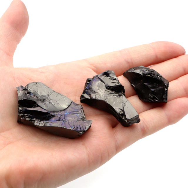 エリートシュンガイト 原石 ロシア カレリア共和国シュンガ 天然石 1点物 パワーストーン Shungite シュンガ石