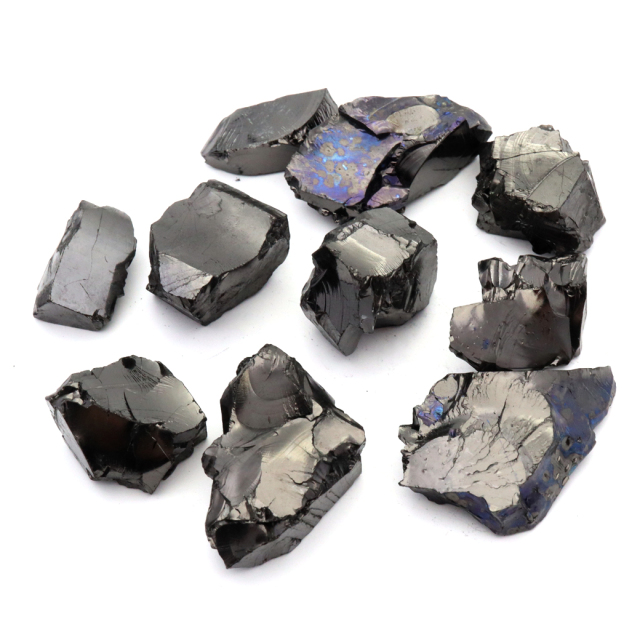 エリートシュンガイト 原石 ロシア カレリア共和国シュンガ 天然石 1点物 パワーストーン Shungite シュンガ石