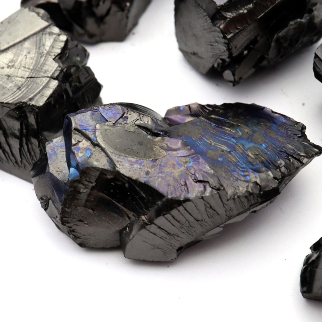 エリートシュンガイト 原石 ロシア カレリア共和国シュンガ 天然石 1点物 パワーストーン Shungite シュンガ石
