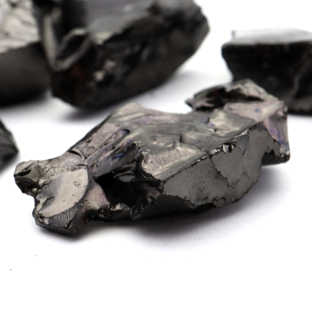 エリートシュンガイト 原石 ロシア カレリア共和国シュンガ 天然石 1点物 パワーストーン Shungite シュンガ石