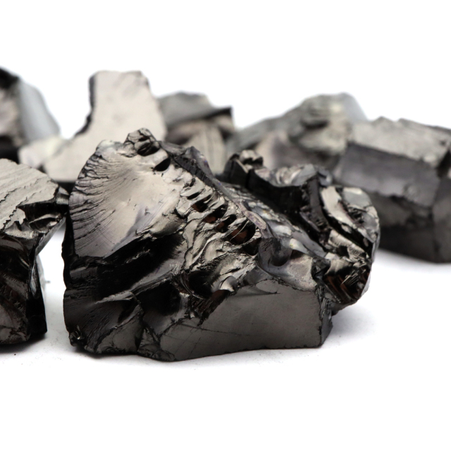 エリートシュンガイト 原石 ロシア カレリア共和国シュンガ 天然石 1点物 パワーストーン Shungite シュンガ石