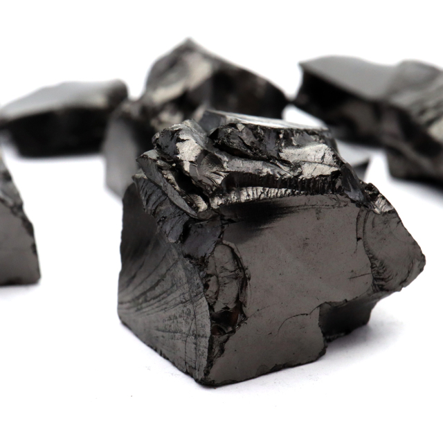 エリートシュンガイト 原石 ロシア カレリア共和国シュンガ 天然石 1点物 パワーストーン Shungite シュンガ石
