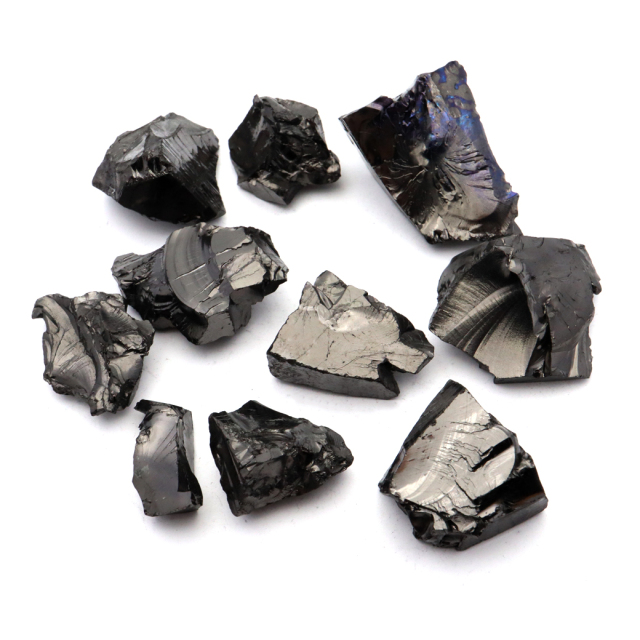 エリートシュンガイト 原石 ロシア カレリア共和国シュンガ 天然石 1点物 パワーストーン Shungite シュンガ石