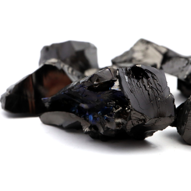 エリートシュンガイト 原石 ロシア カレリア共和国シュンガ 天然石 1点物 パワーストーン Shungite シュンガ石