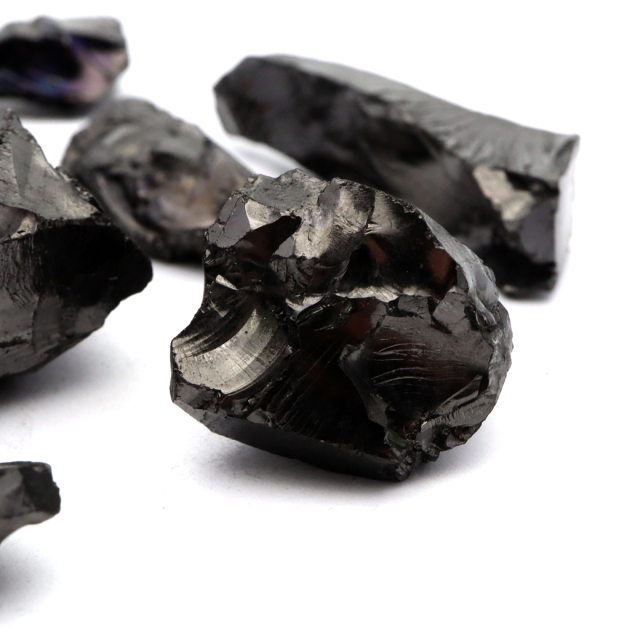 エリートシュンガイト 原石 ロシア カレリア共和国シュンガ 天然石 1点物 パワーストーン Shungite シュンガ石