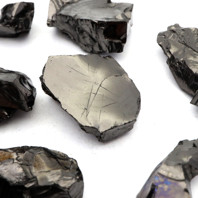 エリートシュンガイト 原石 ロシア カレリア共和国シュンガ 天然石 1点物 パワーストーン Shungite シュンガ石
