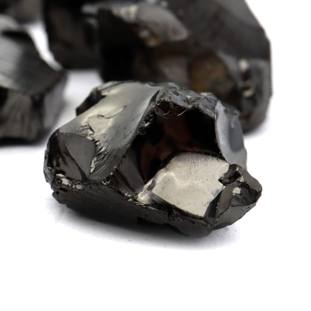 エリートシュンガイト 原石 ロシア カレリア共和国シュンガ 天然石 1点物 パワーストーン Shungite シュンガ石