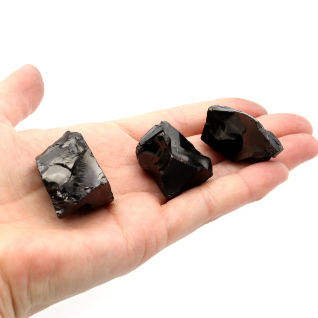 エリートシュンガイト 原石 ロシア カレリア共和国シュンガ 天然石 1点物 パワーストーン Shungite シュンガ石