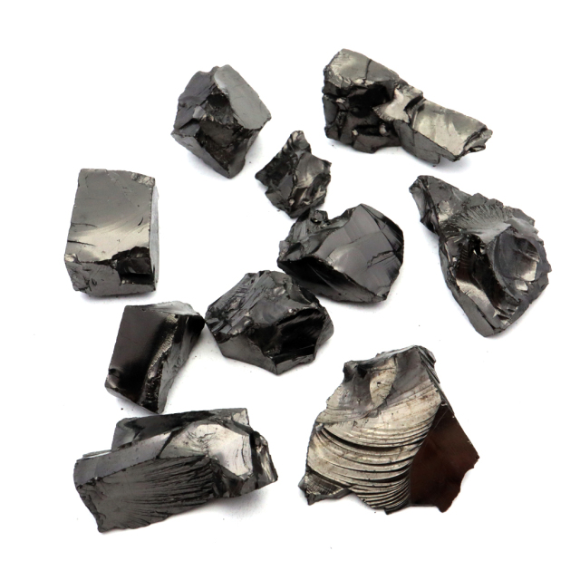 エリートシュンガイト 原石 ロシア カレリア共和国シュンガ 天然石 1点物 パワーストーン Shungite シュンガ石