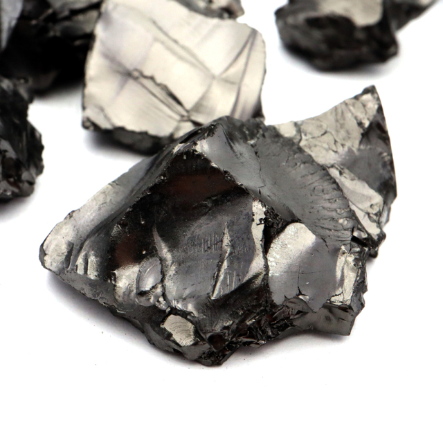 エリートシュンガイト 原石 ロシア カレリア共和国シュンガ 天然石 1点物 パワーストーン Shungite シュンガ石