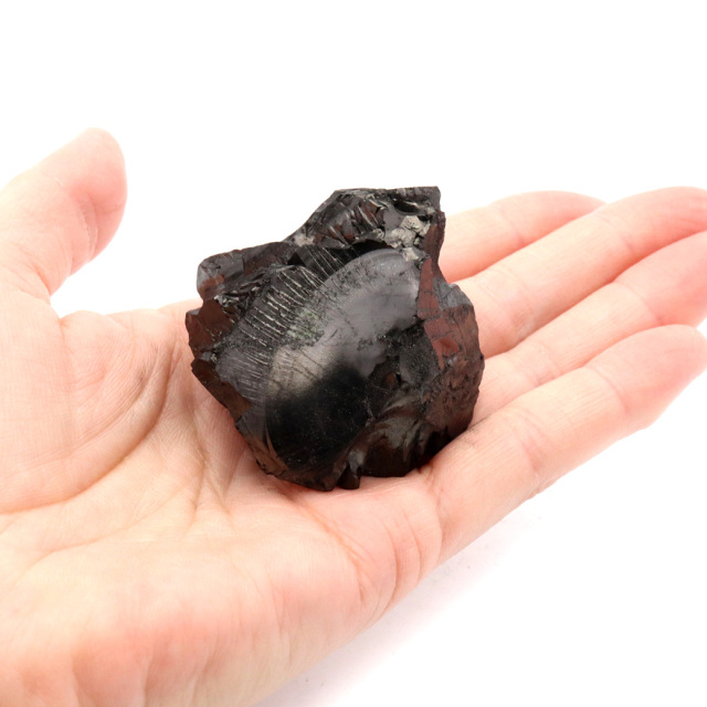 エリートシュンガイト 原石 さざれ ロシア カレリア共和国シュンガ 天然石 1点物 パワーストーン Shungite シュンガ石