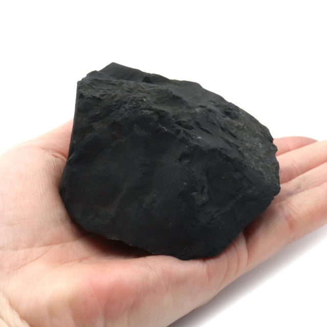 シュンガイト 原石 ロシア カレリア共和国シュンガ 天然石 1点物 パワーストーン Shungite シュンガ石