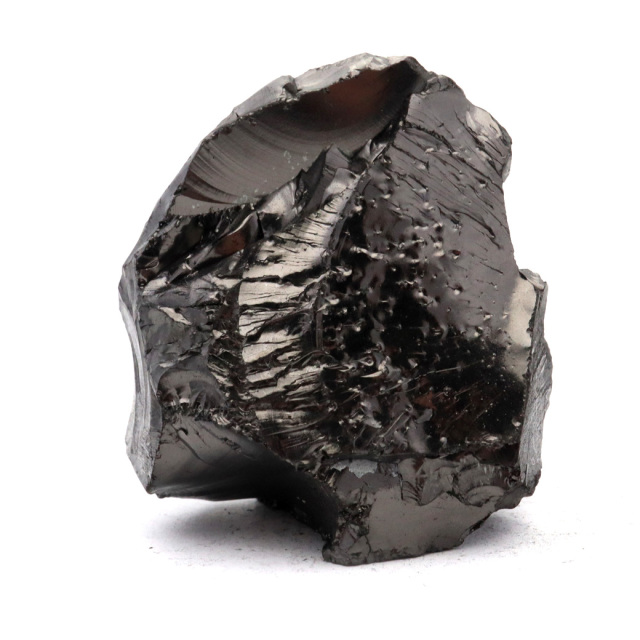 エリートシュンガイト 原石 さざれ ロシア カレリア共和国シュンガ 天然石 1点物 パワーストーン Shungite シュンガ石