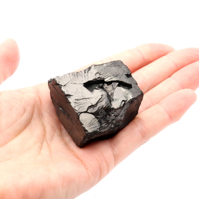 エリートシュンガイト 原石 さざれ ロシア カレリア共和国シュンガ 天然石 1点物 パワーストーン Shungite シュンガ石