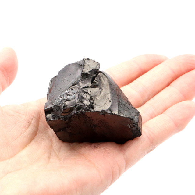 エリートシュンガイト 原石 さざれ ロシア カレリア共和国シュンガ 天然石 1点物 パワーストーン Shungite シュンガ石