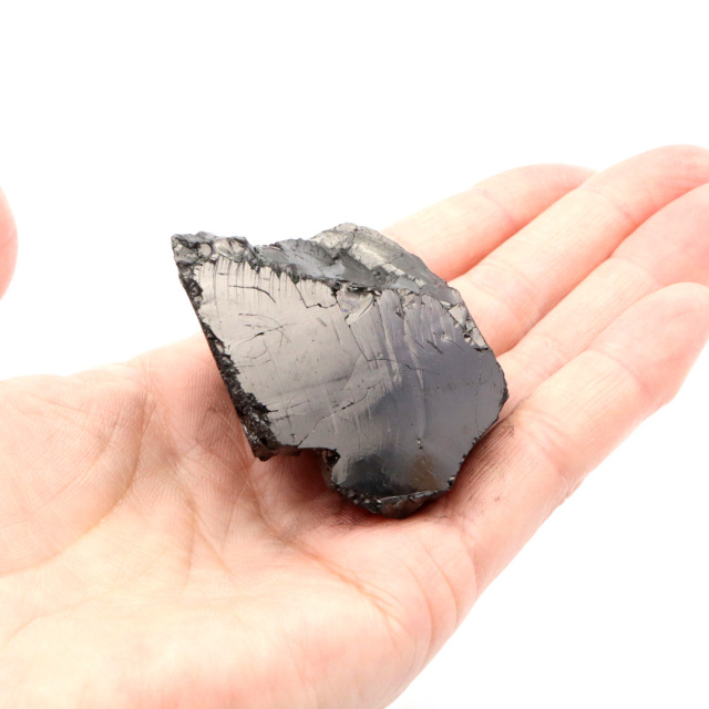 エリートシュンガイト 原石 さざれ ロシア カレリア共和国シュンガ 天然石 1点物 パワーストーン Shungite シュンガ石