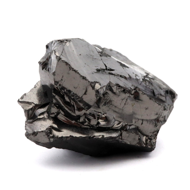 エリートシュンガイト 原石 さざれ ロシア カレリア共和国シュンガ 天然石 1点物 パワーストーン Shungite シュンガ石