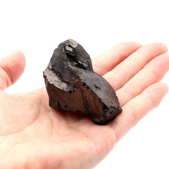 エリートシュンガイト 原石 さざれ ロシア カレリア共和国シュンガ 天然石 1点物 パワーストーン Shungite シュンガ石