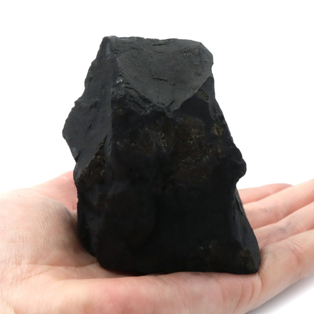 シュンガイト 原石 ロシア カレリア共和国シュンガ 天然石 1点物 パワーストーン Shungite シュンガ石