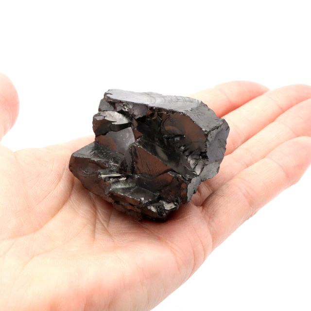 エリートシュンガイト 原石 さざれ ロシア カレリア共和国シュンガ 天然石 1点物 パワーストーン Shungite シュンガ石