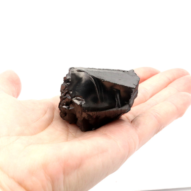 エリートシュンガイト 原石 さざれ ロシア カレリア共和国シュンガ 天然石 1点物 パワーストーン Shungite シュンガ石